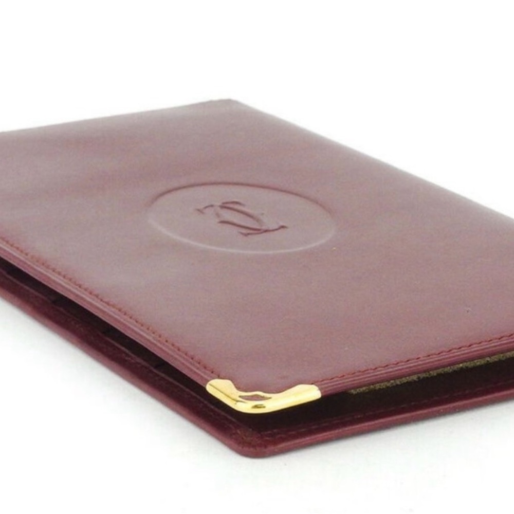 Cartier VINTAGE Burgundy Long Wallet EUC - Picture 3 of 15